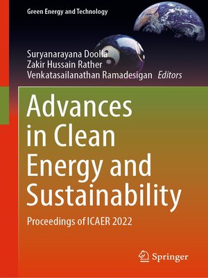 cover image of Advances in Clean Energy and Sustainability